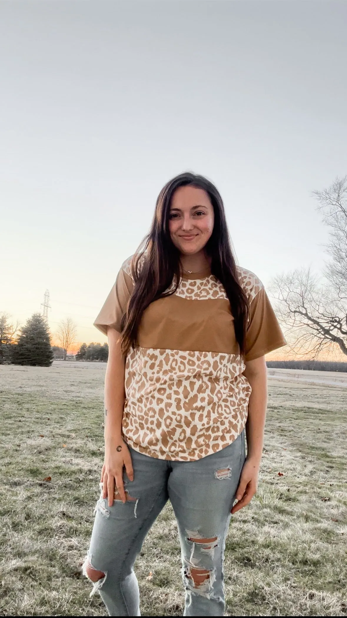Adult Upton Color-Block Top Digital Sewing Pattern Sizes 0-32
