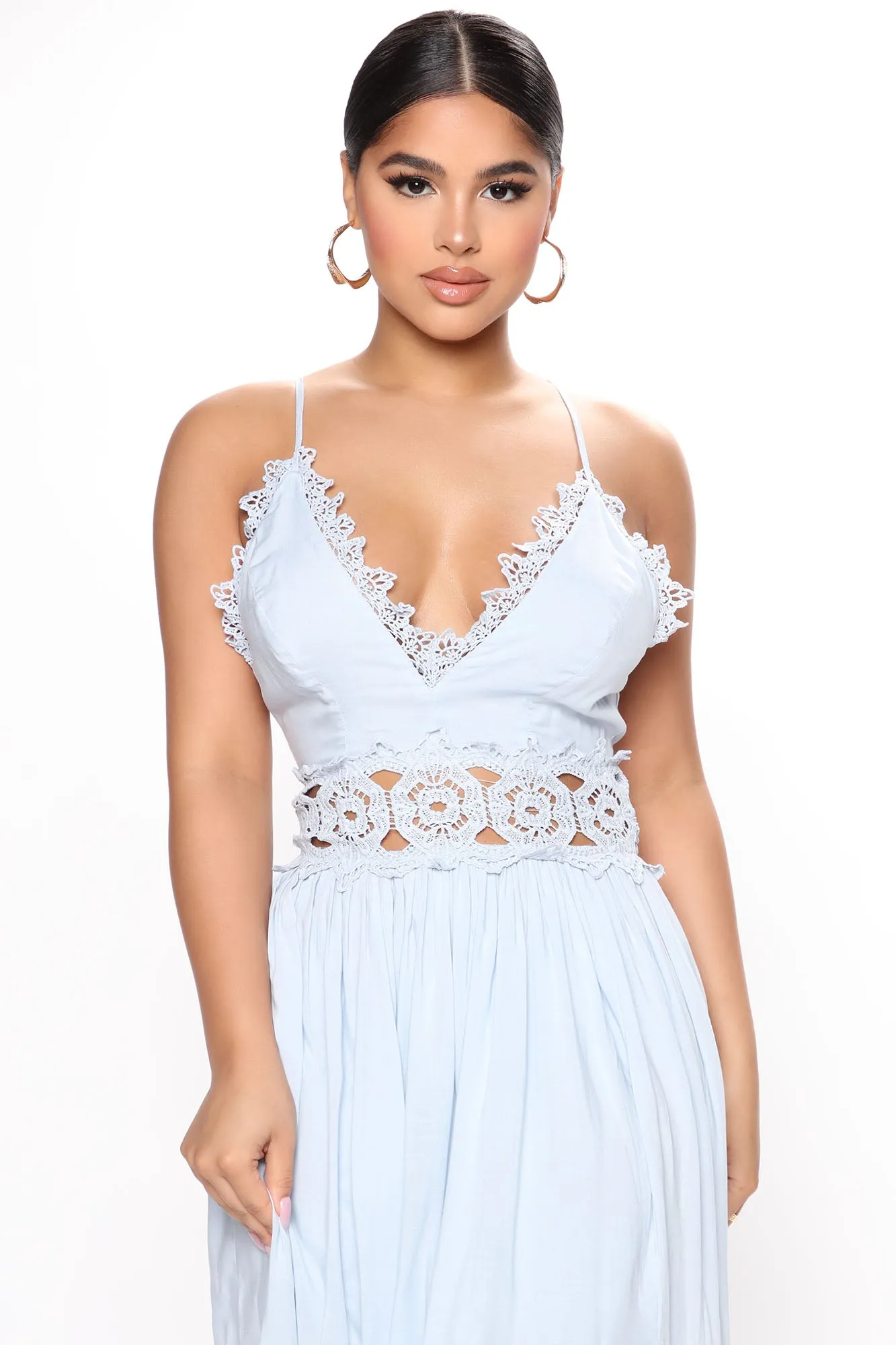 Blue Skies Maxi Dress - Blue