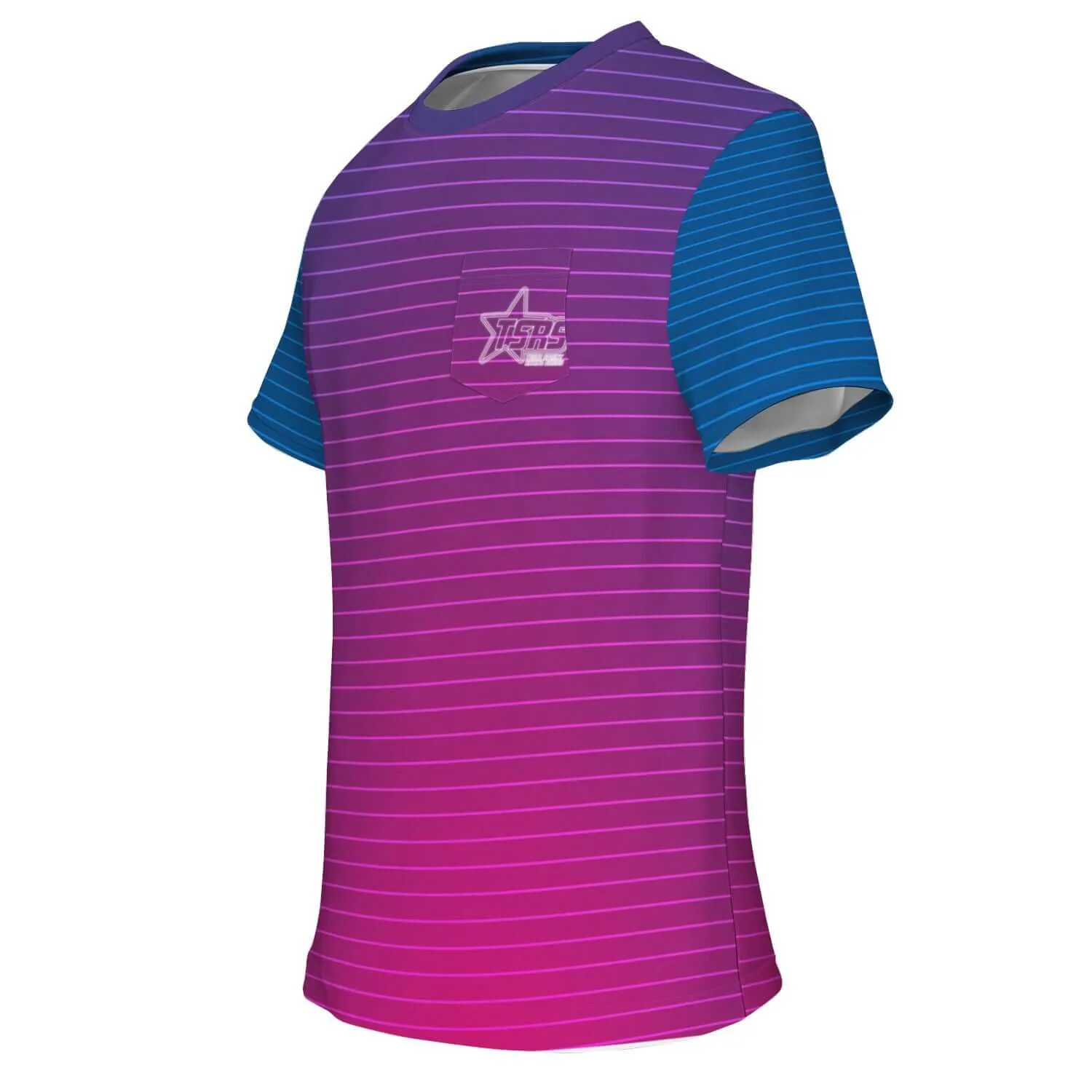 DRIVEN | TSRS '24 | T-Shirt with Pocket  - Adult - Pink/Blue