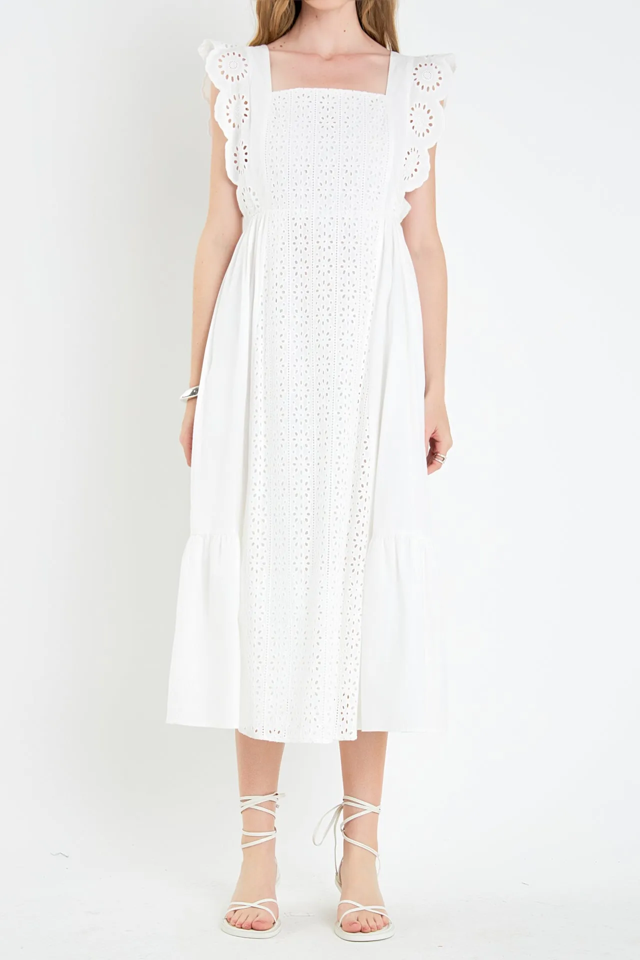 English Factory - Eyelet Maxi Dress