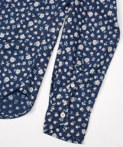 Indigo Flowers Shirt