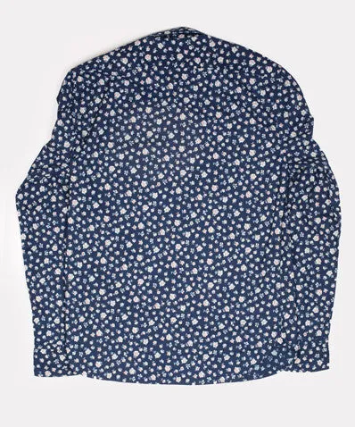 Indigo Flowers Shirt