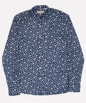 Indigo Flowers Shirt