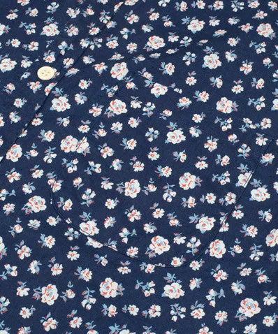 Indigo Flowers Shirt