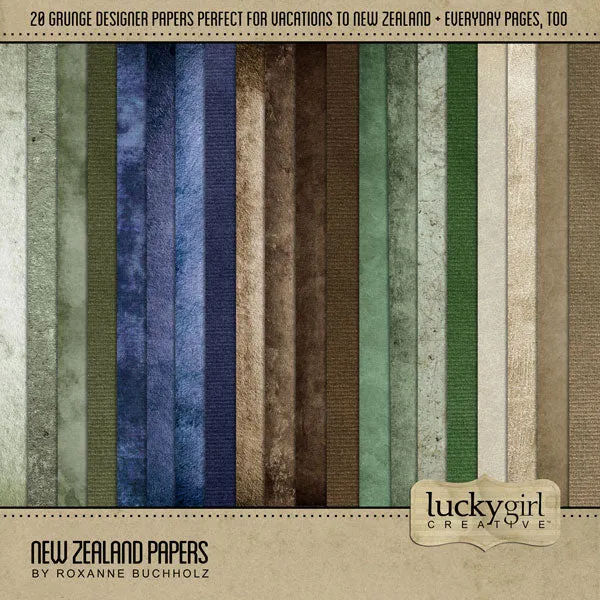 New Zealand Digital Scrapbook Bundle