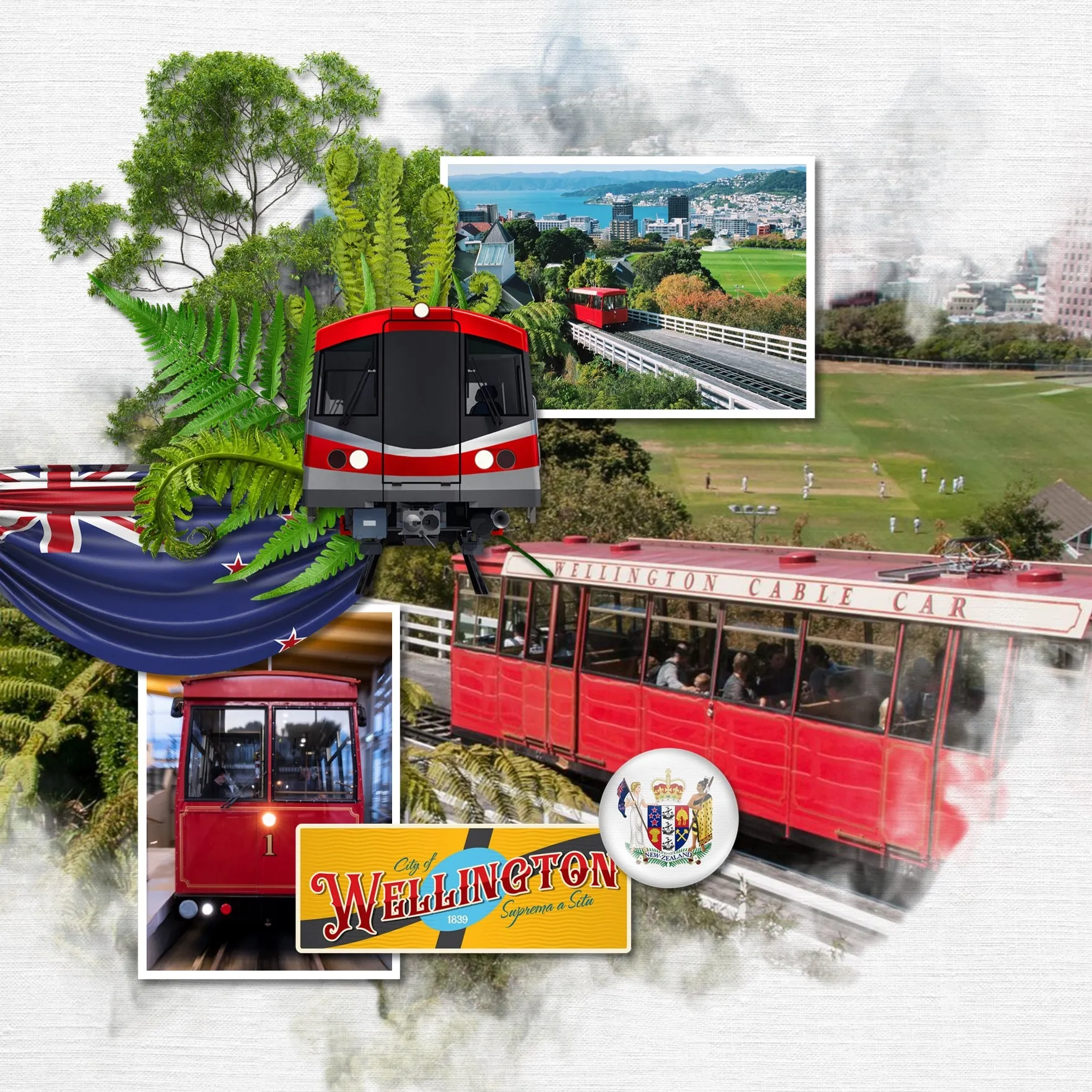 New Zealand Digital Scrapbook Bundle