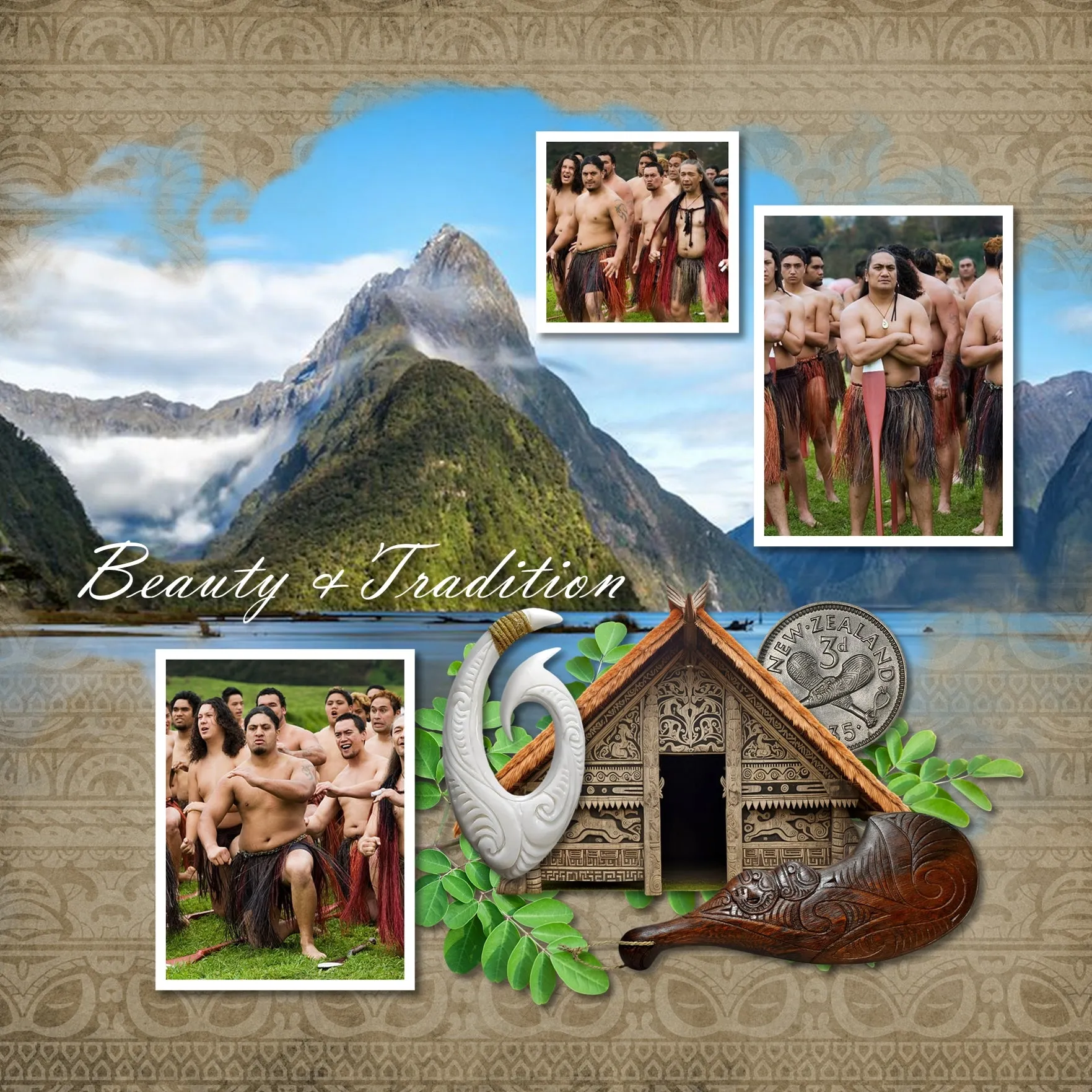 New Zealand Digital Scrapbook Bundle