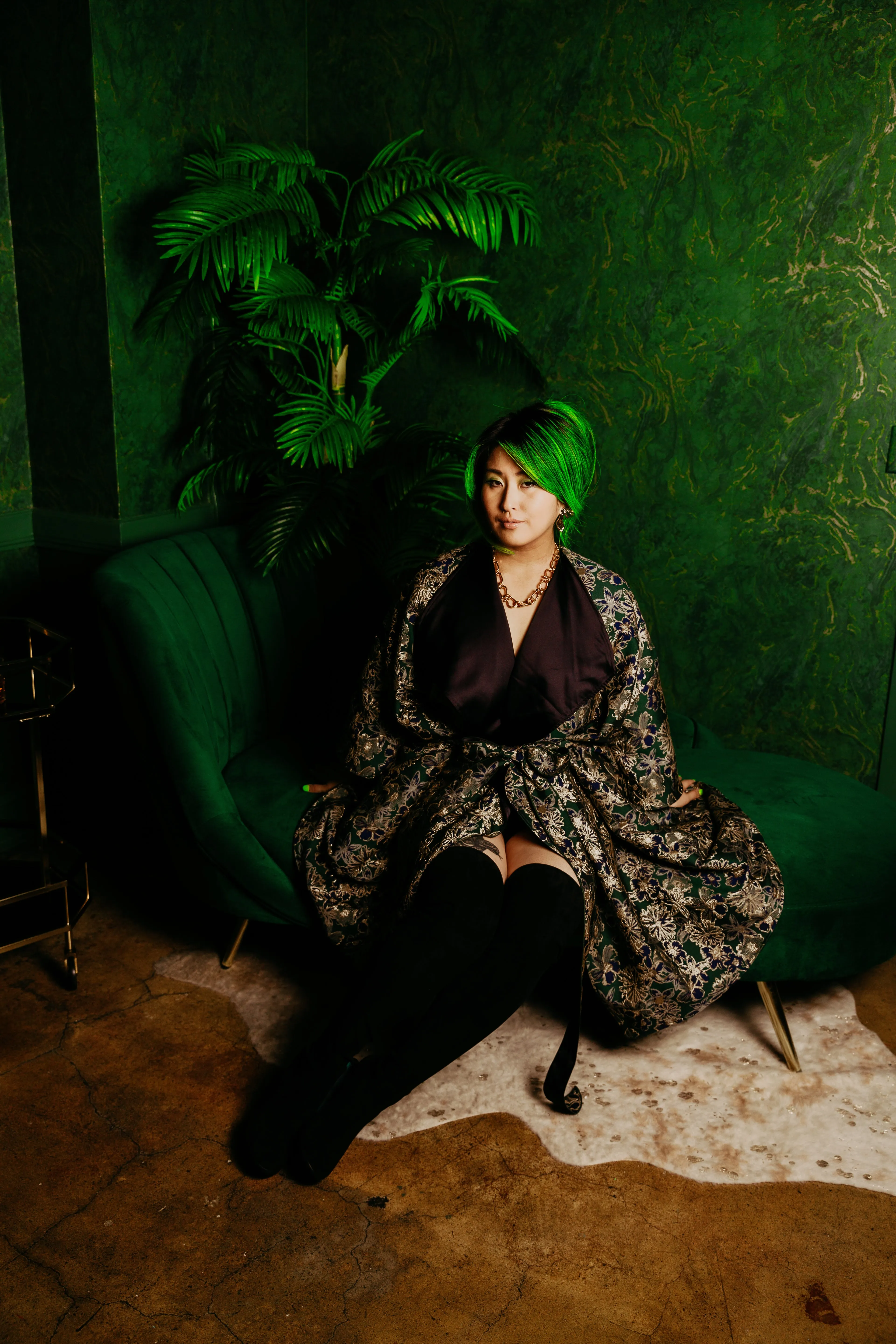 Reversible Opera Coat in "Agrippina"