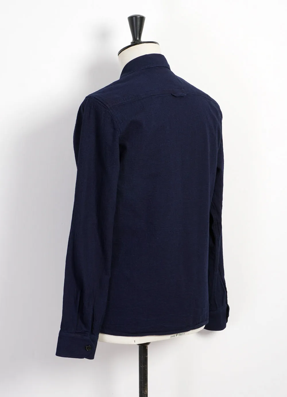 SAMMO | Casual Over Shirt | Waffle Indigo