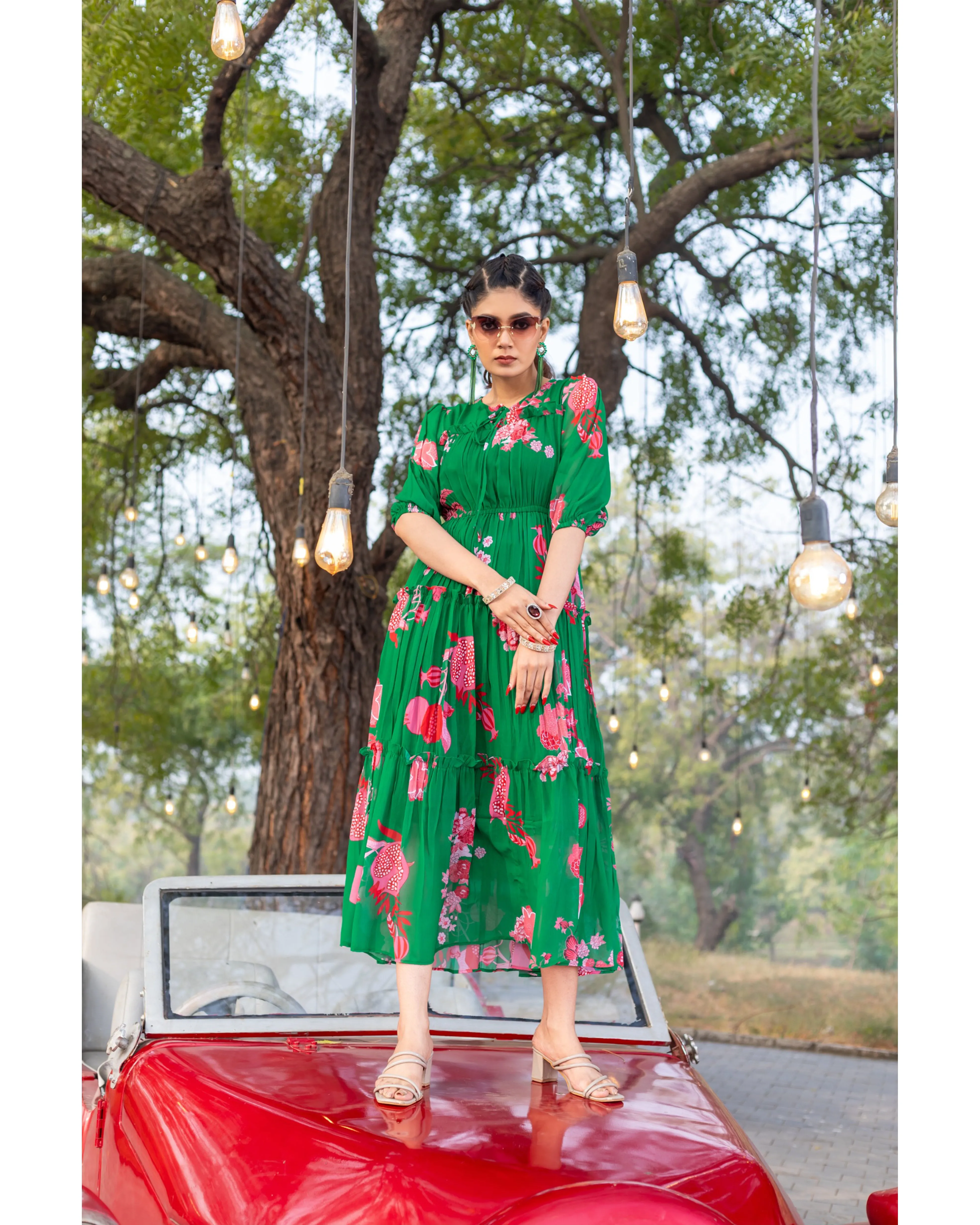 Spruce Bruce Floral Maxi Dress