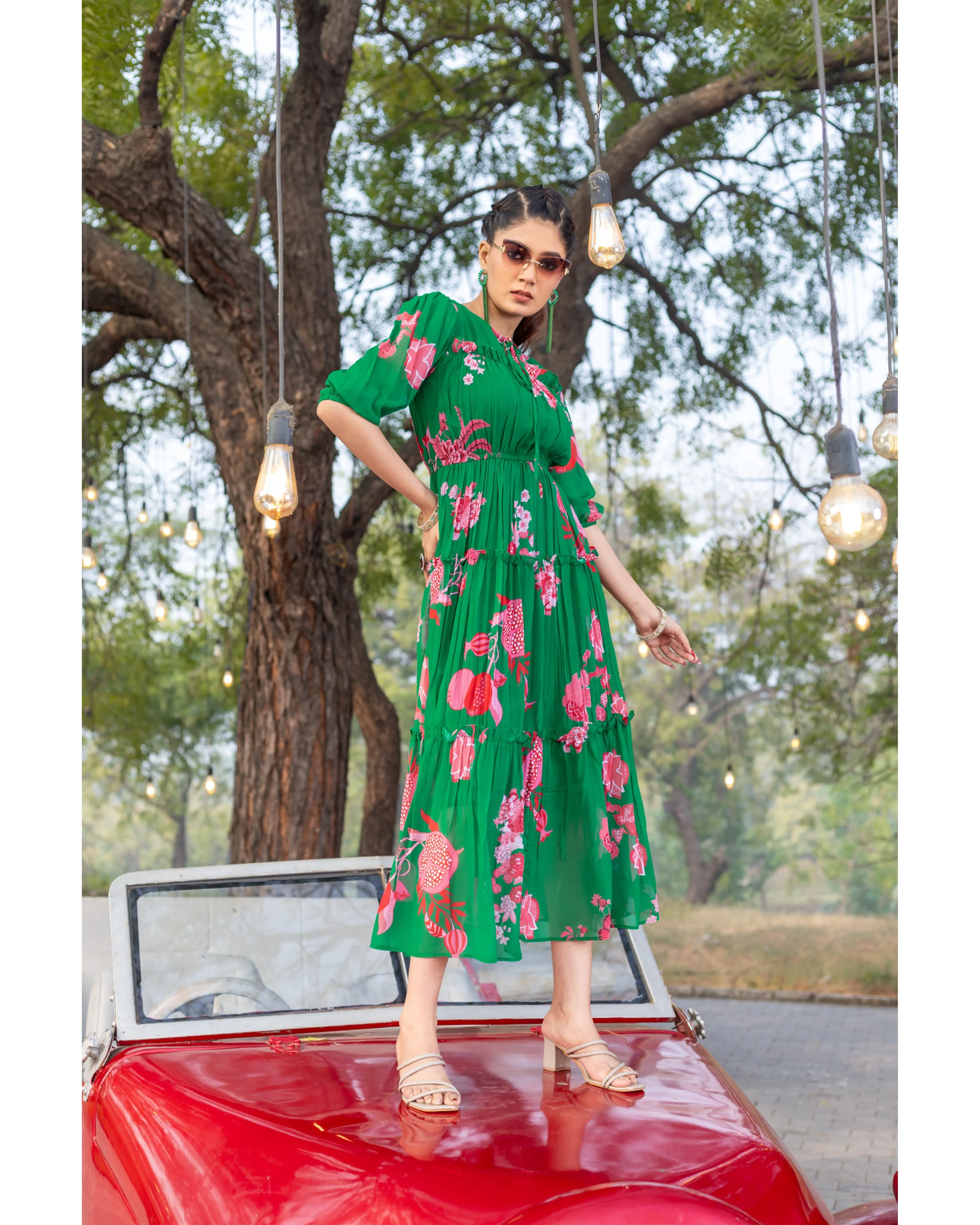 Spruce Bruce Floral Maxi Dress