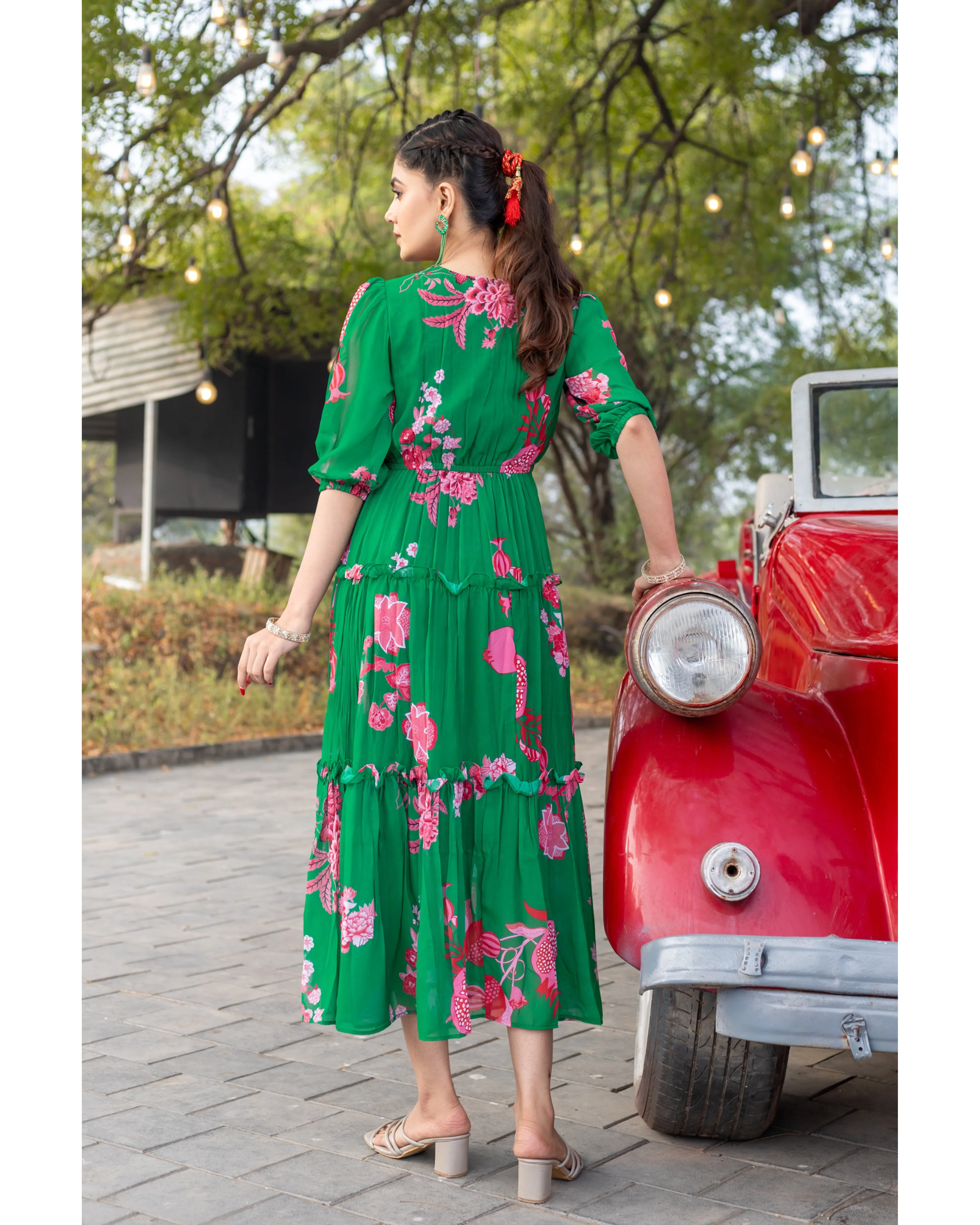 Spruce Bruce Floral Maxi Dress