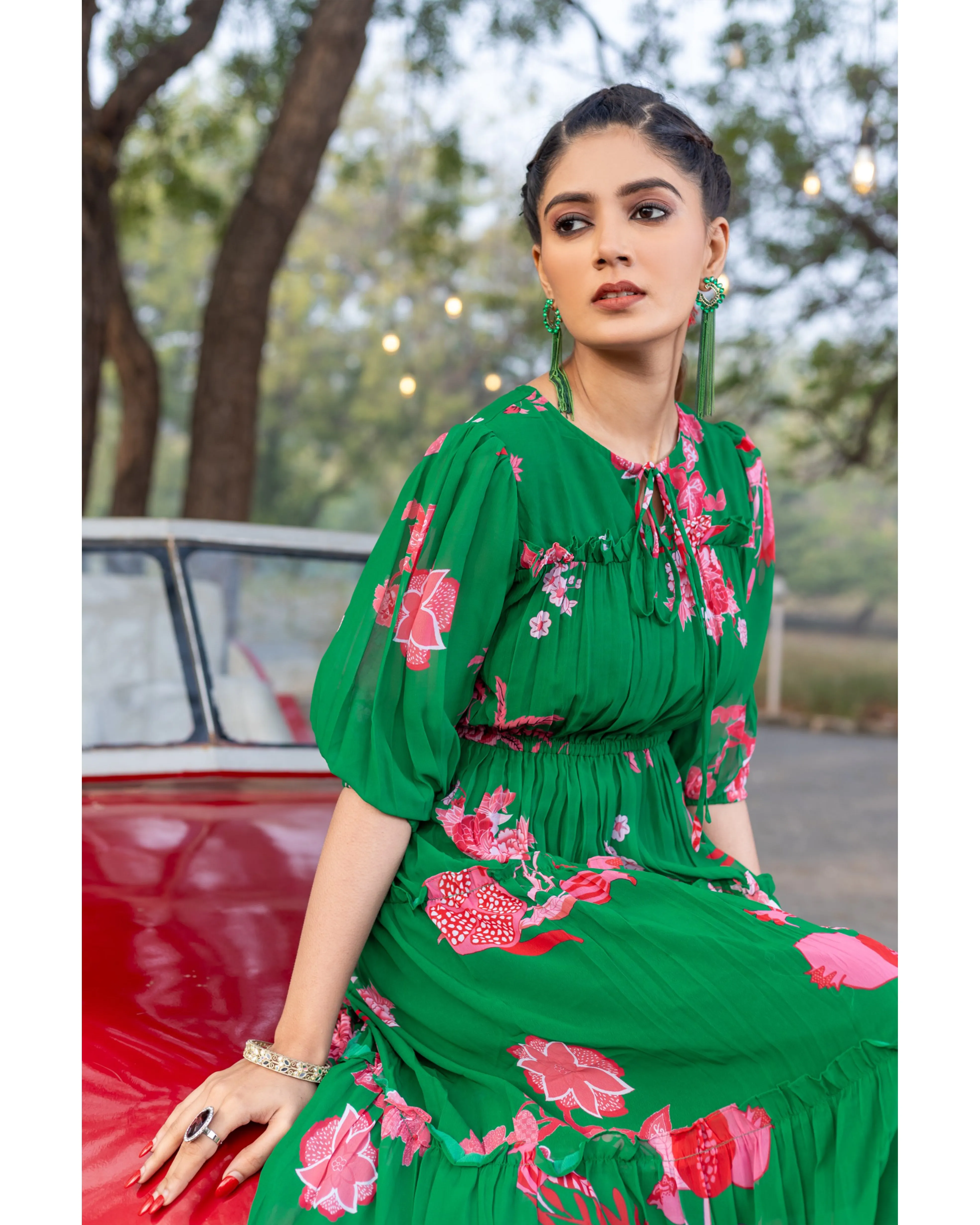 Spruce Bruce Floral Maxi Dress