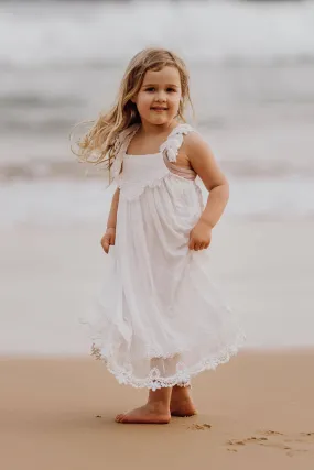 Tea Princess Chloe Flower Girl Dress - Holy Communion Dress