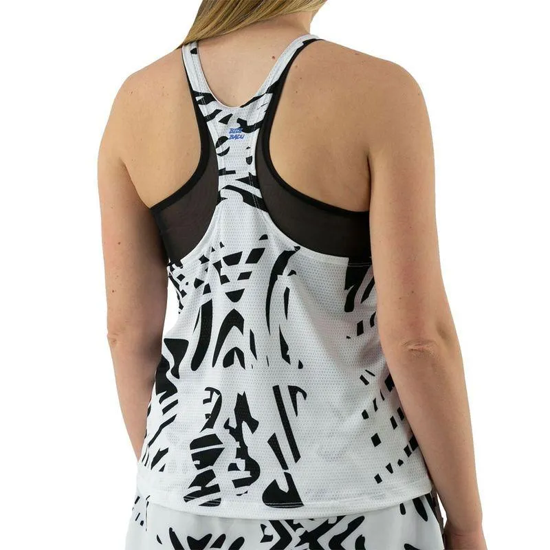 Women's Melbourne 2in1 Tank White and Black